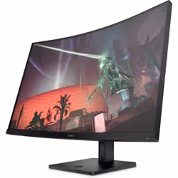 HP OMEN by 31.5 inch QHD 165Hz Curved Gaming Monitor - OMEN 32c écran plat de PC - Vue supplémentaire 2