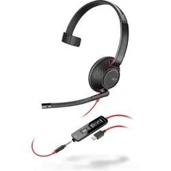 HP Poly Micro-casque Poly Blackwire C5210 USB-C + câble de commande