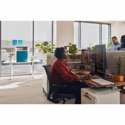 HP Poly Blackwire 3320 Stereo Microsoft Teams Certified USB-C Headset +USB-C/A Adapter Avec fil Arceau Noir - Vue supplémentaire 6