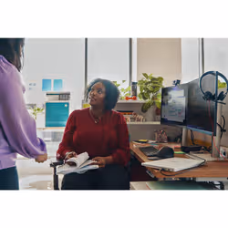 HP Poly Blackwire 3320 Stereo Microsoft Teams Certified USB-C Headset +USB-C/A Adapter Avec fil Arceau Noir - Vue supplémentaire 8
