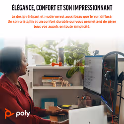 POLY Micro-casque Blackwire 3325 stéréo USB-C + connexion 3,5 mm + adaptateur USB-C/A - Vue supplémentaire 5