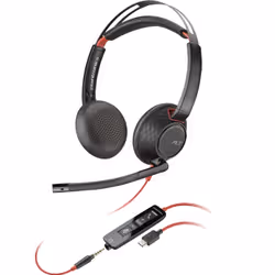 POLY Micro-casque Blackwire 5220 stéréo USB-C + connexion 3