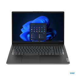 Lenovo V V15 Intel® Core™ i3 i3-1215U Ordinateur portable 39,6 cm (15.6") Full HD 8 Go DDR4-SDRAM 256 Go SSD Wi-Fi 5 (802.11ac) Windows 11 Home Noir