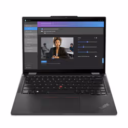 Lenovo ThinkPad X13 2-in-1 Gen 5 Intel Core Ultra 7 155U Hybride (2-en-1) 33,8 cm (13.3") Écran tactile WUXGA 16 Go LPDDR5x-SDRAM 512 Go SSD Wi-Fi 6E (802.11ax) Windows 11 Pro Français Noir - Vue supplémentaire 3