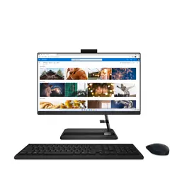 Lenovo IdeaCentre AIO 3 22IAP7 Intel® Core™ i5 i5-12450H 54,6 cm (21.5") 1920 x 1080 pixels PC All-in-One 8 Go DDR4-SDRAM 512 Go SSD Wi-Fi 6 (802.11ax) Noir