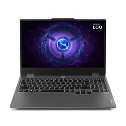 Lenovo LOQ 15IRX9 Intel® Core™ i5 i5-13450HX Ordinateur portable 39,6 cm (15.6") Full HD 16 Go DDR5-SDRAM 512 Go SSD NVIDIA GeForce RTX 3050 Wi-Fi 6 (802.11ax) Windows 11 Home Gris