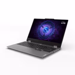 Lenovo LOQ 15IRX9 Intel® Core™ i5 i5-13450HX Ordinateur portable 39,6 cm (15.6") Full HD 16 Go DDR5-SDRAM 512 Go SSD NVIDIA GeForce RTX 3050 Wi-Fi 6 (802.11ax) Windows 11 Home Gris - Vue supplémentaire 3