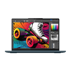 Lenovo Yoga 7 2-in-1 14IML9 Intel Core Ultra 5 125U Hybride (2-en-1) 35,6 cm (14") Écran tactile WUXGA 16 Go LPDDR5x-SDRAM 512 Go SSD Wi-Fi 6E (802.11ax) Windows 11 Home Bleu