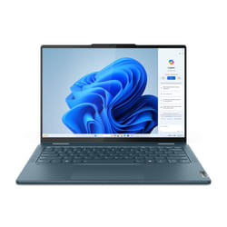 Lenovo Yoga 7 2-in-1 14IML9 Intel Core Ultra 7 155H Hybride (2-en-1) 35,6 cm (14") Écran tactile WUXGA 16 Go LPDDR5x-SDRAM 1 To SSD Wi-Fi 6E (802.11ax) Windows 11 Home Bleu