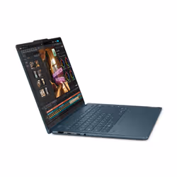 Lenovo Yoga 7 2-in-1 14IML9 Intel Core Ultra 7 155H Hybride (2-en-1) 35,6 cm (14") Écran tactile WUXGA 16 Go LPDDR5x-SDRAM 1 To SSD Wi-Fi 6E (802.11ax) Windows 11 Home Bleu - Vue supplémentaire 12