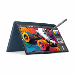 Lenovo Yoga 7 2-in-1 14IML9 Intel Core Ultra 7 155H Hybride (2-en-1) 35,6 cm (14") Écran tactile WUXGA 16 Go LPDDR5x-SDRAM 1 To SSD Wi-Fi 6E (802.11ax) Windows 11 Home Bleu - Vue supplémentaire 7