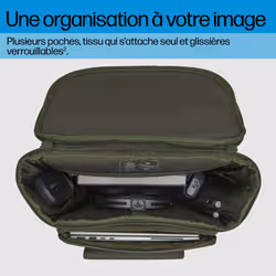 HP 15.6 Modular Laptop Backpack 39,6 cm (15.6") Vert, Gris - Vue supplémentaire 6