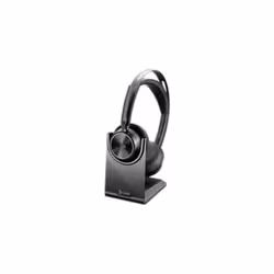 HP Poly Voyager Focus 2 Microsoft Teams Certified USB-C-C Headset +USB-C/A Adapter +Charging Stand Sans fil Arceau Bureau/Centre d'appels Bluetooth Socle de chargement Noir - Vue supplémentaire 8