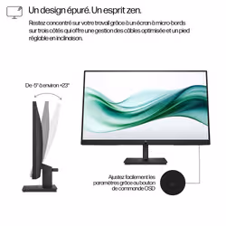 HP Series 3 Pro Moniteur FHD 23,8 pouces - 324pv - Vue supplémentaire 5