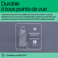 HP Sacoche pour PC portable Everyday 14 pouces - Vue supplémentaire 4
