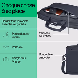 HP Sacoche pour PC portable Everyday 14 pouces - Vue supplémentaire 6