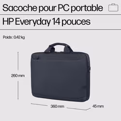 HP Sacoche pour PC portable Everyday 14 pouces - Vue supplémentaire 2