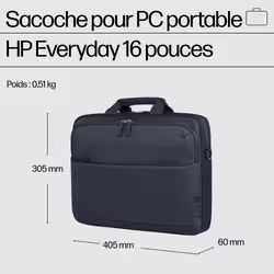 HP Sacoche pour PC portable Everyday 16 pouces - Vue supplémentaire 4