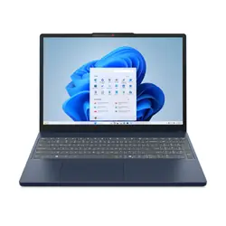 Lenovo IdeaPad Slim 3 15IRH10 Intel® Core™ i5 i5-13420H Ordinateur portable 38,9 cm (15.3") WUXGA 16 Go DDR5-SDRAM 512 Go SSD Wi-Fi 6 (802.11ax) Windows 11 Home Français Bleu