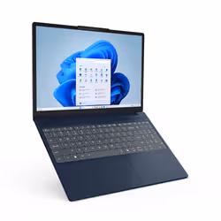 Lenovo IdeaPad Slim 3 15IRH10 Intel® Core™ i5 i5-13420H Ordinateur portable 38,9 cm (15.3") WUXGA 16 Go DDR5-SDRAM 512 Go SSD Wi-Fi 6 (802.11ax) Windows 11 Home Français Bleu - Vue supplémentaire 2