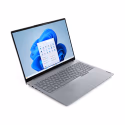 Lenovo ThinkBook 16 G8 IAL Intel Core Ultra 5 225U Ordinateur portable 40,6 cm (16") WUXGA 16 Go DDR5-SDRAM 256 Go SSD Wi-Fi 6E (802.11ax) Windows 11 Pro Français Gris - Vue supplémentaire 2