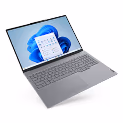 Lenovo ThinkBook 16 G8 IAL Intel Core Ultra 5 225U Ordinateur portable 40,6 cm (16") WUXGA 16 Go DDR5-SDRAM 256 Go SSD Wi-Fi 6E (802.11ax) Windows 11 Pro Français Gris - Vue supplémentaire 7
