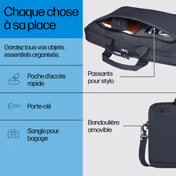 HP Mallette pour PC portable Everyday 16 pouces - Vue supplémentaire 5