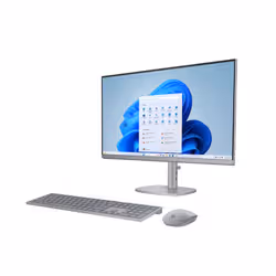 HP OmniStudio X All-in-One 27-cs0002nk Intel Core Ultra 7 155H 68,6 cm (27") 1920 x 1080 pixels Écran tactile PC All-in-One 16 Go DDR5-SDRAM 1 To SSD Windows 11 Home in S mode Wi-Fi 7 (802.11be) Argent - Vue supplémentaire 2