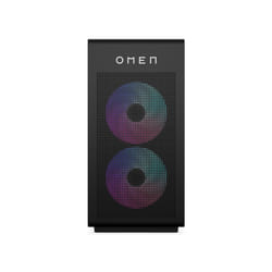 HP OMEN 35L Gaming GT16-0000nk AMD Ryzen™ 5 8500F 16 Go DDR5-SDRAM 512 Go SSD AMD Radeon RX 7600 Windows 11 Home in S mode Tower PC AI PC Noir