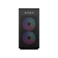 HP OMEN 35L Gaming GT16-0000nk AMD Ryzen™ 5 8500F 16 Go DDR5-SDRAM 512 Go SSD AMD Radeon RX 7600 Windows 11 Home in S mode Tower PC AI PC Noir