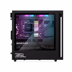 HP OMEN 35L Gaming GT16-0003nk AMD Ryzen™ 7 8700G 16 Go DDR5-SDRAM 1 To SSD AMD Radeon RX 7600 DOS gratuit Tower PC AI PC Noir - Vue supplémentaire 4