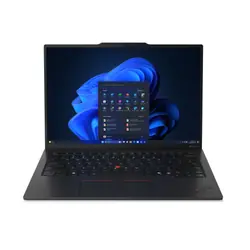 Lenovo ThinkPad X1 Carbon Gen 13 Intel Core Ultra 5 255U Ordinateur portable 35,6 cm (14") WUXGA 16 Go LPDDR5x-SDRAM 512 Go SSD Wi-Fi 6E (802.11ax) Windows 11 Pro Allemand Noir