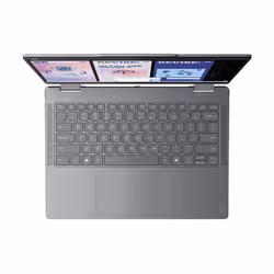 Lenovo Yoga 7 2-in-1 14ILL10 Copilot+ PC Intel Core Ultra 7 258V Hybride (2-en-1) 35,6 cm (14") Écran tactile 2.8K 32 Go LPDDR5x-SDRAM 1 To SSD Wi-Fi 7 (802.11be) Windows 11 Home Français Gris - Vue supplémentaire 7