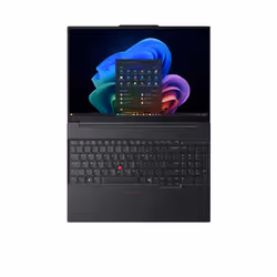 Lenovo ThinkPad E16 Gen 4 (Intel) Copilot+ PC Intel Core Ultra 5 325 Ordinateur portable 40,6 cm (16") WUXGA 16 Go DDR5-SDRAM 512 Go SSD Wi-Fi 7 (802.11be) Noir Français - Vue supplémentaire 3