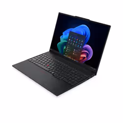 Lenovo ThinkPad E16 Gen 4 (Intel) Copilot+ PC Intel Core Ultra 7 355 Ordinateur portable 40,6 cm (16") WUXGA 16 Go DDR5-SDRAM 512 Go SSD Wi-Fi 7 (802.11be) Noir Français - Vue supplémentaire 6
