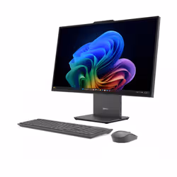 Lenovo IdeaCentre AIO 27ILL11 Intel Core Ultra 7 256V 68,6 cm (27") 1920 x 1080 pixels PC All-in-One 16 Go LPDDR5x-SDRAM 512 Go SSD Windows 11 Home Wi-Fi 6 (802.11ax) Gris - Vue supplémentaire 3