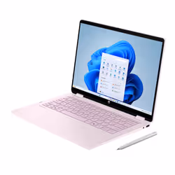 HP OmniBook 5 Flip 14-fp0023nk Intel Core 5 120U Hybride (2-en-1) 35,6 cm (14") Écran tactile 2K 8 Go LPDDR5-SDRAM 512 Go SSD Wi-Fi 6 (802.11ax) Windows 11 Home Rose - Vue supplémentaire 8