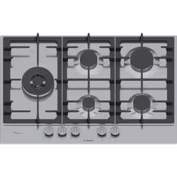 Bosch Serie 6 PCS7A5I90 plaque Acier inoxydable Intégré 75 cm Gaz 5 zone(s) - Vue supplémentaire 2