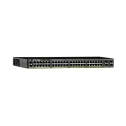Cisco Small Business WS-C2960X-48LPS-L commutateur réseau Géré L2/L3 Gigabit Ethernet (10/100/1000) Connexion Ethernet, supportant l'alimentation via ce port (PoE) 1U Noir