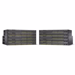 Cisco Small Business WS-C2960X-48LPS-L commutateur réseau Géré L2/L3 Gigabit Ethernet (10/100/1000) Connexion Ethernet, supportant l'alimentation via ce port (PoE) 1U Noir - Vue supplémentaire 2