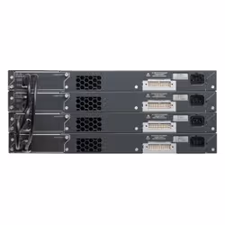 Cisco Small Business WS-C2960X-48LPS-L commutateur réseau Géré L2/L3 Gigabit Ethernet (10/100/1000) Connexion Ethernet, supportant l'alimentation via ce port (PoE) 1U Noir - Vue supplémentaire 3