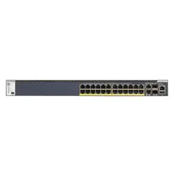 NETGEAR M4300-28G-PoE+ Géré L2/L3/L4 10G Ethernet (100/1000/10000) Connexion Ethernet, supportant l'alimentation via ce port (PoE) 1U Noir