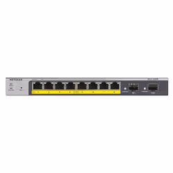NETGEAR GS110TP Géré L2/L3/L4 Gigabit Ethernet (10/100/1000) Connexion Ethernet, supportant l'alimentation via ce port (PoE) Gris - Vue supplémentaire 2