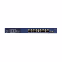 NETGEAR GS724TP-300EUS commutateur réseau Géré L2/L3/L4 Gigabit Ethernet (10/100/1000) Connexion Ethernet, supportant l'alimentation via ce port (PoE) Bleu - Vue supplémentaire 2