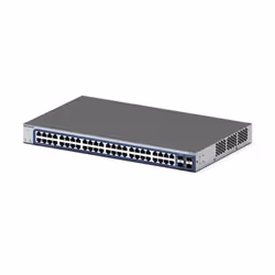 NETGEAR GS748Tv6 Géré L2/L3/L4 Gigabit Ethernet (10/100/1000) Noir, Gris - Vue supplémentaire 2