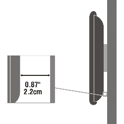 SBOX PLB-114S support pour téléviseur 43" Argent