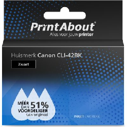 PrintAbout CLI-42BK cartouche d'encre Compatible Noir