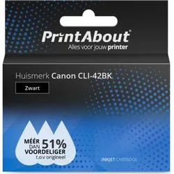 PrintAbout CLI-42BK cartouche d'encre Compatible Noir