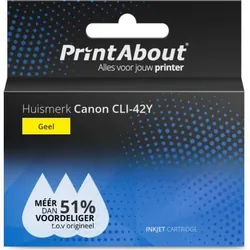 PrintAbout CLI-42Y cartouche d'encre Compatible Jaune