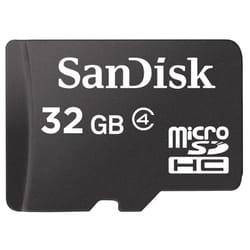 Carte microSDHC SanDisk SDSDQM-032G-B35 32 GB Class 4